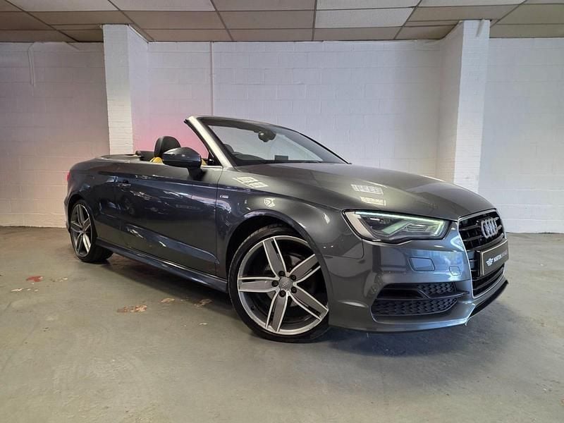 Grey Used 2015 Audi A3 Cabriolet S-Line Cabriolet | £8,995 (Fair price) - Image 1/4