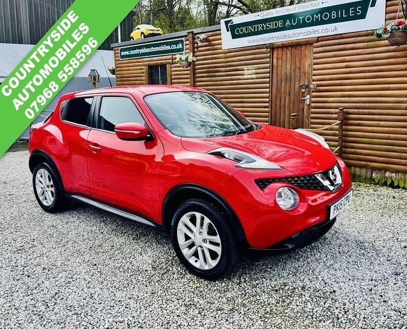 Used Nissan Juke Acenta 110 HP (80 kW) 2015 Red SUV