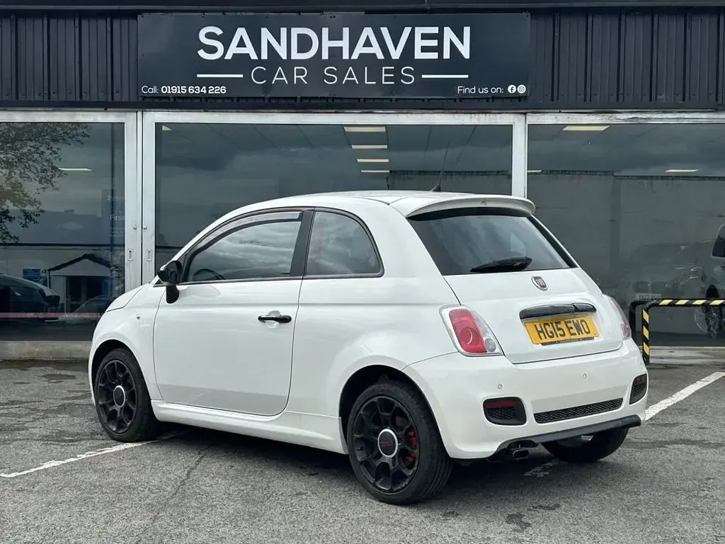 Used Fiat 500 S 105 HP (77 kW) 2015 White Hatchback