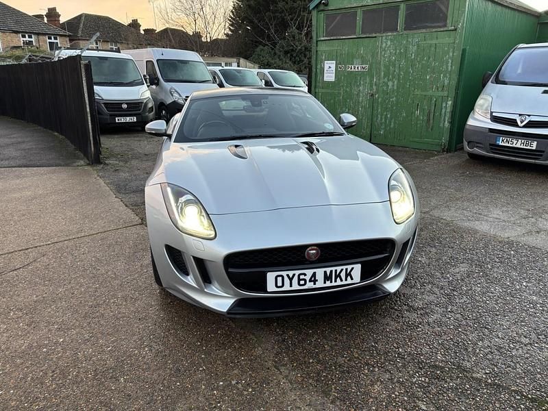 Used Jaguar F-Type Supercharged 340 HP (250 kW) 2014 Silver Coupe