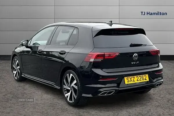 Used VW Golf VII R-line 150 HP (110 kW) 2021 Black Hatchback