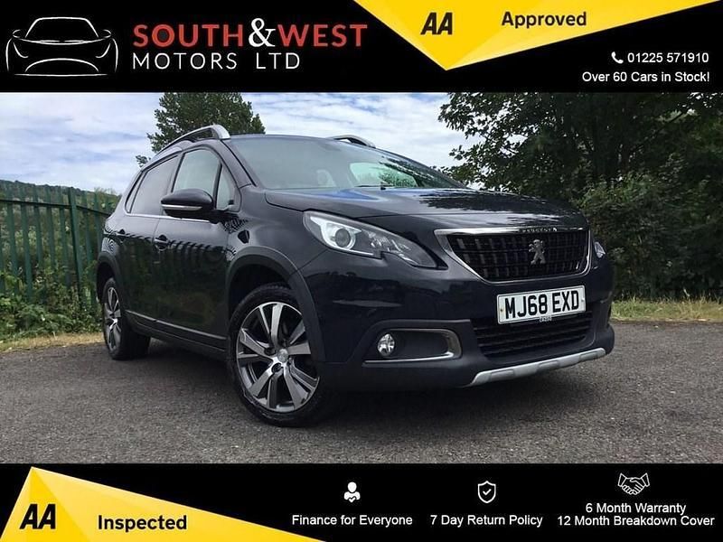 Grey Used 2018 Peugeot 2008 Allure SUV | £6,985 (Good price) - Image 1/3
