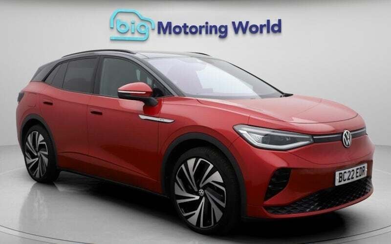 Red Used 2022 VW ID.4 GTX SUV | £26,200 (Fair price) - Image 1/4