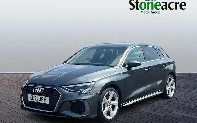 Used Audi A3 Sportback S-Line 150 HP (110 kW) 2024 Grey Hatchback