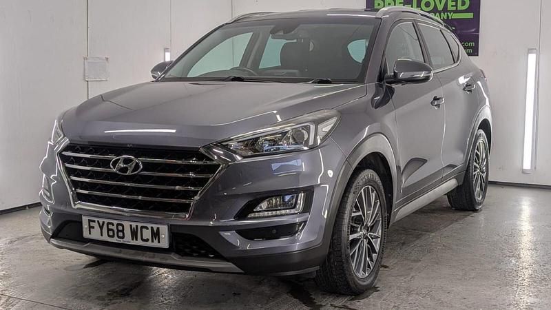 Grey Used 2018 Hyundai Tucson Premium SUV | £11,300 (A bit pricey) - Image 1/3