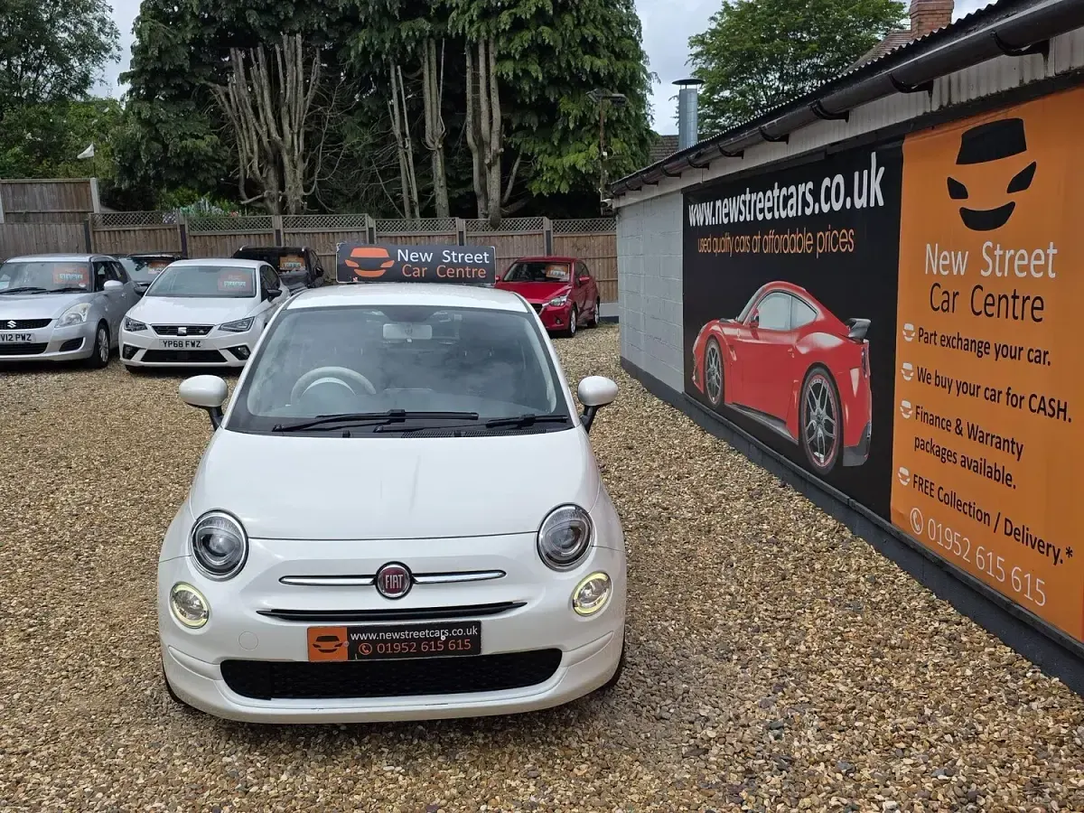 Used Fiat 500 Pop Star 69 HP (50 kW) 2016 White Hatchback