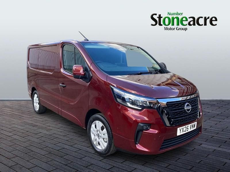 New Nissan Primastar Tekna 150 HP (110 kW) 2026 Red MPV