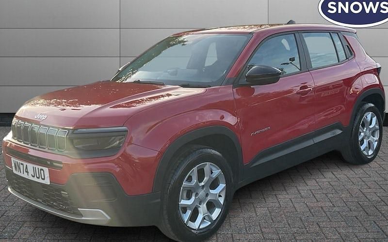 Used Jeep Avenger Altitude 101 HP (74 kW) 2024 Red SUV