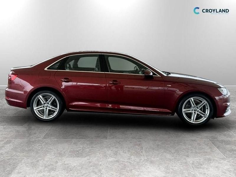 Used Audi A4 S-Line 2016 Red Sedan