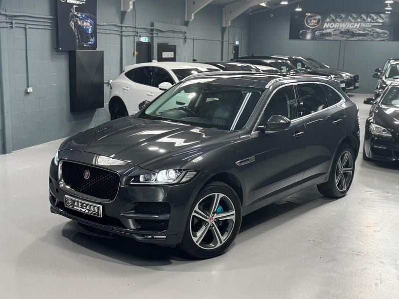 Grey Used 2017 Jaguar F-Pace Portfolio SUV | £15,495 (Super price) - Image 1/4