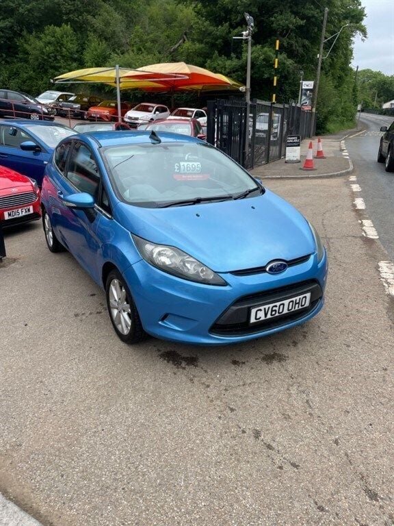 Blue Used 2010 Ford Fiesta Zetec Hatchback | £995 (Super price) - Image 1/4