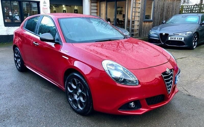 Red Used 2014 Alfa Romeo Giulietta Quadrifoglio Verde Hatchback | £9,995 (A bit pricey) - Image 1/4