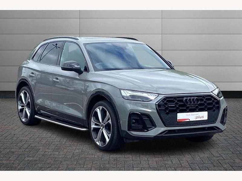 Grey Used 2021 Audi Q5 Advanced SUV | £34,650 (Fair price) - Image 1/4
