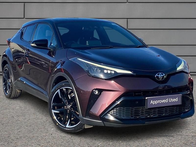Mauve/purple Used 2023 Toyota C-HR Sport SUV | £24,295 (Expensive) - Image 1/4