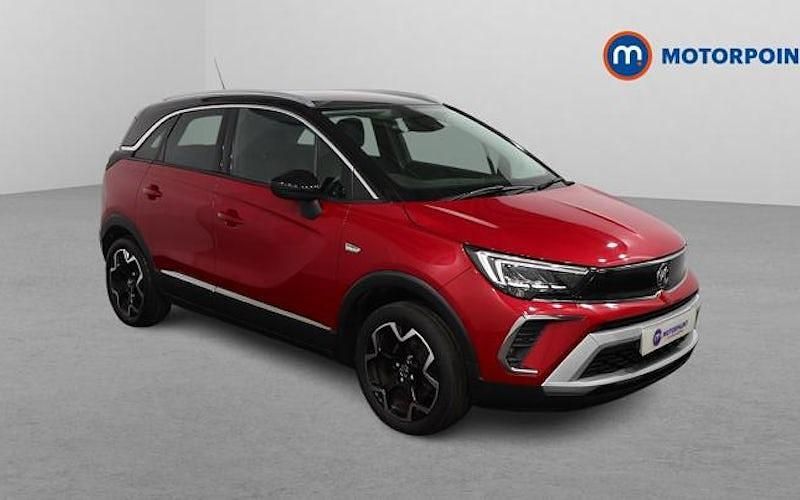 Used Vauxhall Crossland Ultimate 131 HP (96 kW) 2021 Red SUV
