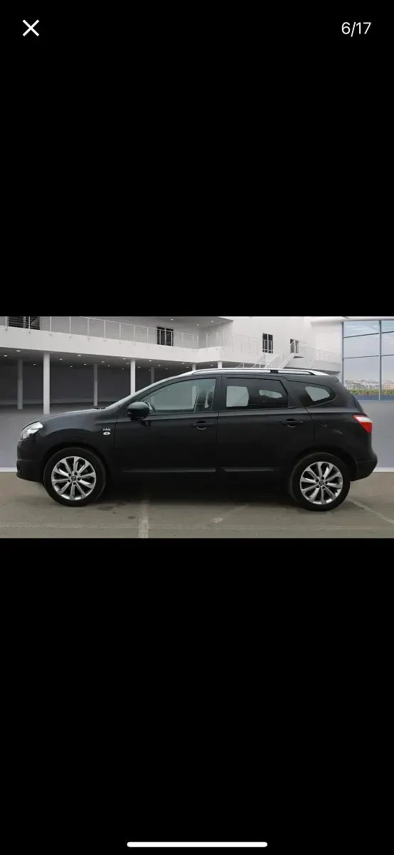 Begagnad Nissan Qashqai +2 N-TEC 2011 Svart SUV