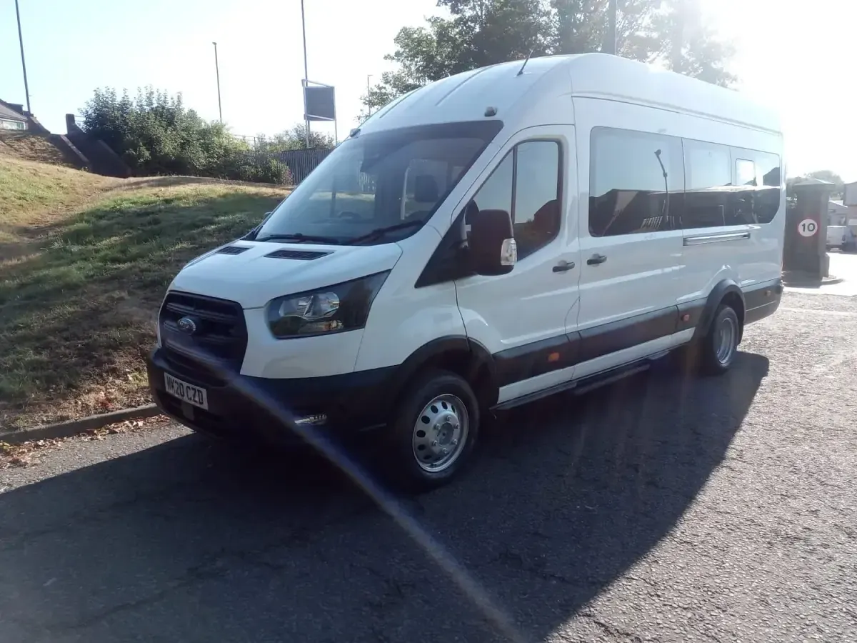 Used Ford Transit Trend 130 HP (95 kW) 2020 White Van