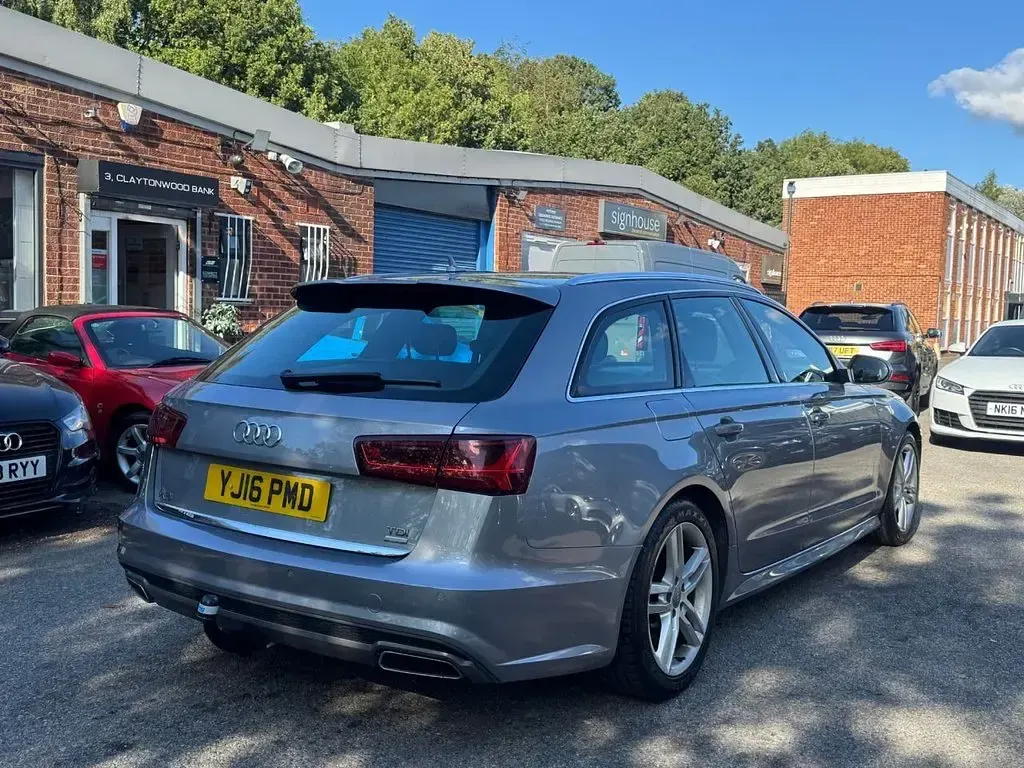 Used Audi A6 S-Line 190 HP (139 kW) 2016 Grey Estate