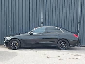 Used Mercedes C300 AMG line 245 HP (180 kW) 2020 Black Sedan