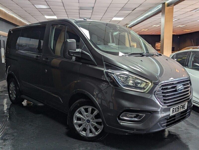 Grey Used 2019 Ford Tourneo Custom Titanium MPV | £24,990 (Expensive) - Image 1/4