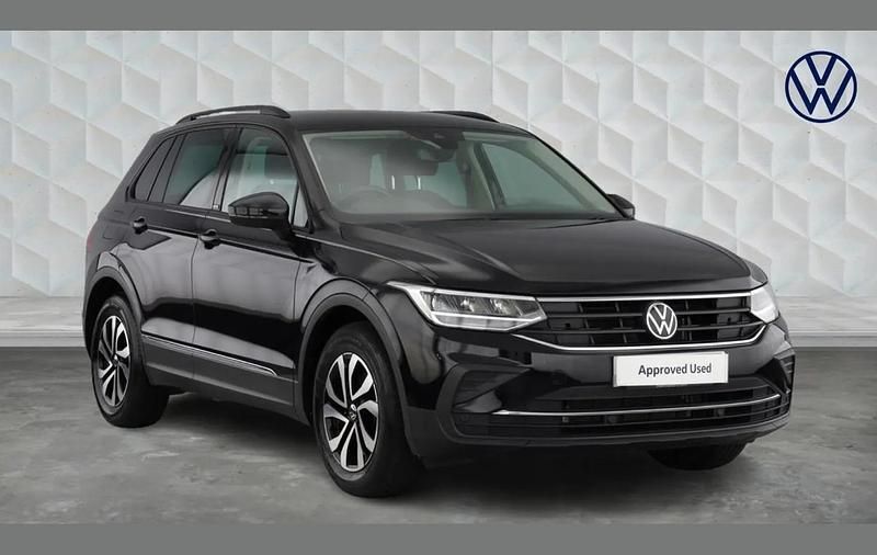 Black Used 2022 VW Tiguan Active SUV | £22,780 (Fair price) - Image 1/4