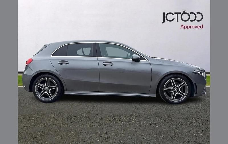 Used Mercedes A180 AMG line 134 HP (98 kW) 2021 Grey Hatchback