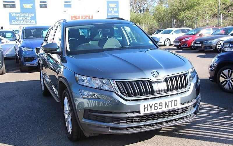Used Skoda Kodiaq SE 150 HP (110 kW) 2019 Grey SUV