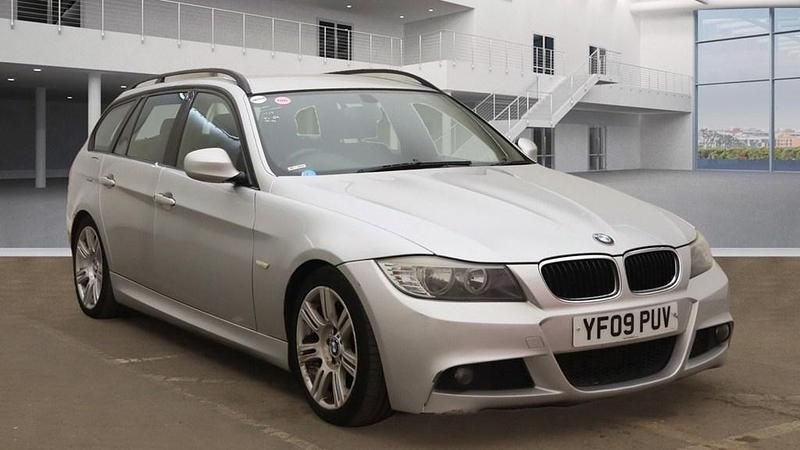 Silver Used 2009 BMW 318 M Sport Estate | £3,595 (Fair price) - Image 1/4