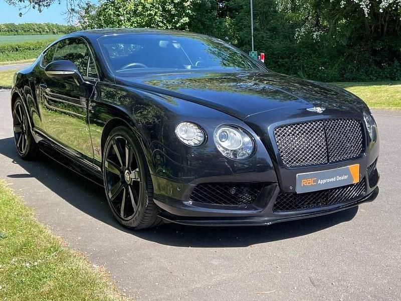 Used Bentley Continental 528 HP (388 kW) 2015 Black Sedan
