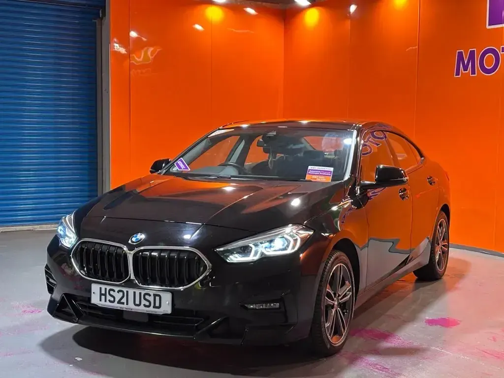 Used BMW 218 Gran Coupé Sport Line 136 HP (100 kW) 2021 Black Coupe