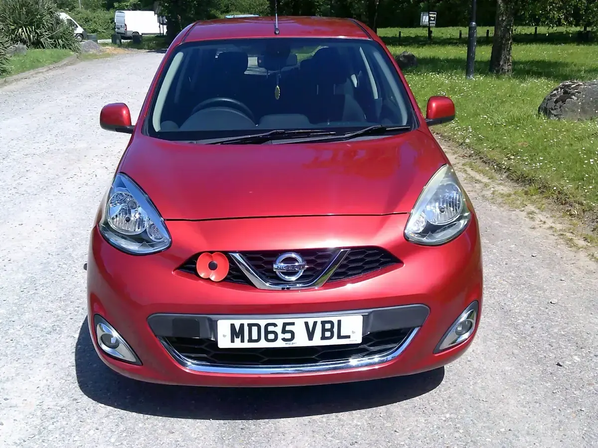 Used Nissan Micra 2015 Red Hatchback