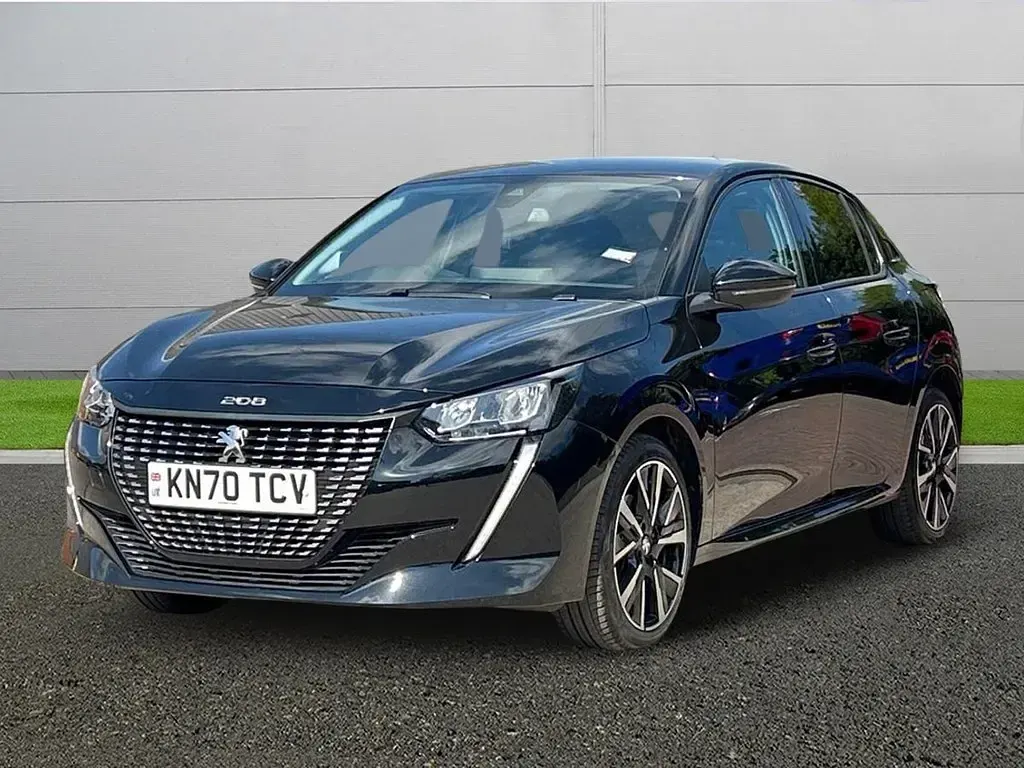 Second-hand Peugeot 208 Allure 75 CP (55 kW) 2020 Negru Hatchback