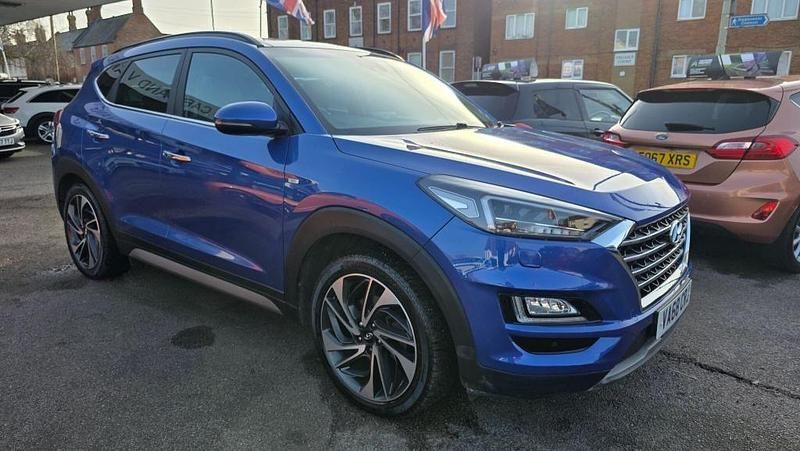 Used Hyundai Tucson Premium SE 2019 Blue SUV