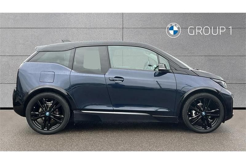 Used BMW i3 Comfort Edition 135 kW (184 HP) 2019 Imperial blue with frozen grey highlight Hatchback