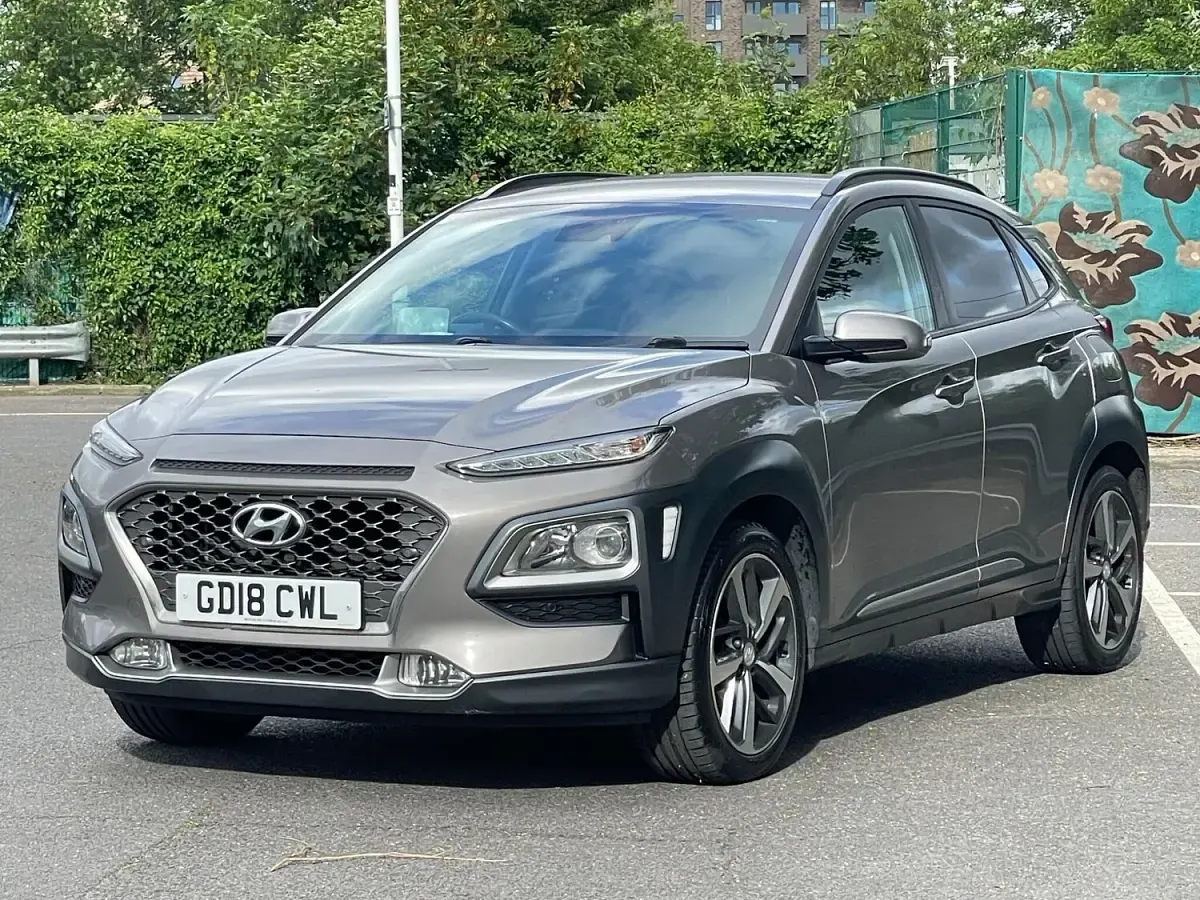 Used Hyundai Kona Premium SE 2018 Grey SUV