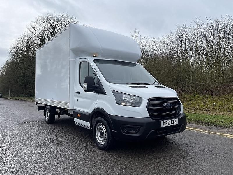 Used Ford Transit S 130 HP (95 kW) 2021 White Cabriolet