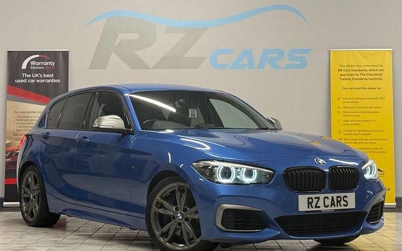 Used BMW M140 M Sport 340 HP (250 kW) 2018 Blue Hatchback