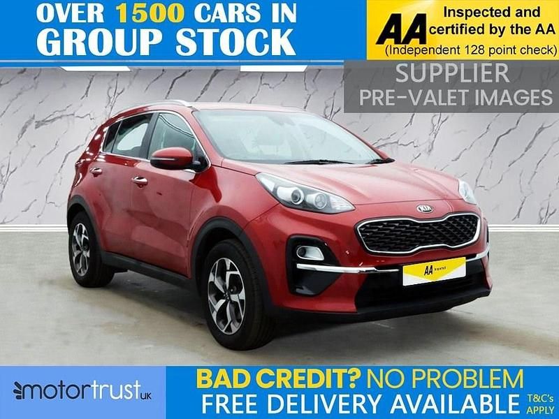 Used Kia Sportage 134 HP (98 kW) 2019 Red SUV