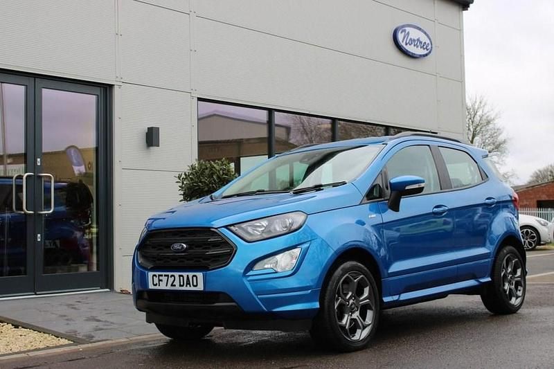 Used Ford Ecosport ST-Line 125 HP (91 kW) 2023 Blue SUV