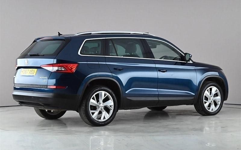 Used Skoda Kodiaq 186 HP (136 kW) 2017 Blue SUV