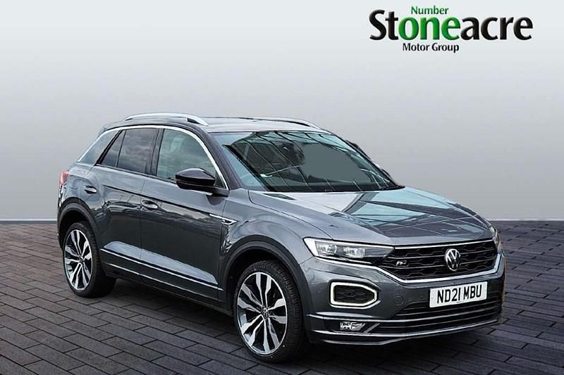 Grey Used 2021 VW T-Roc R-line SUV | £19,500 (Good price) - Image 1/1