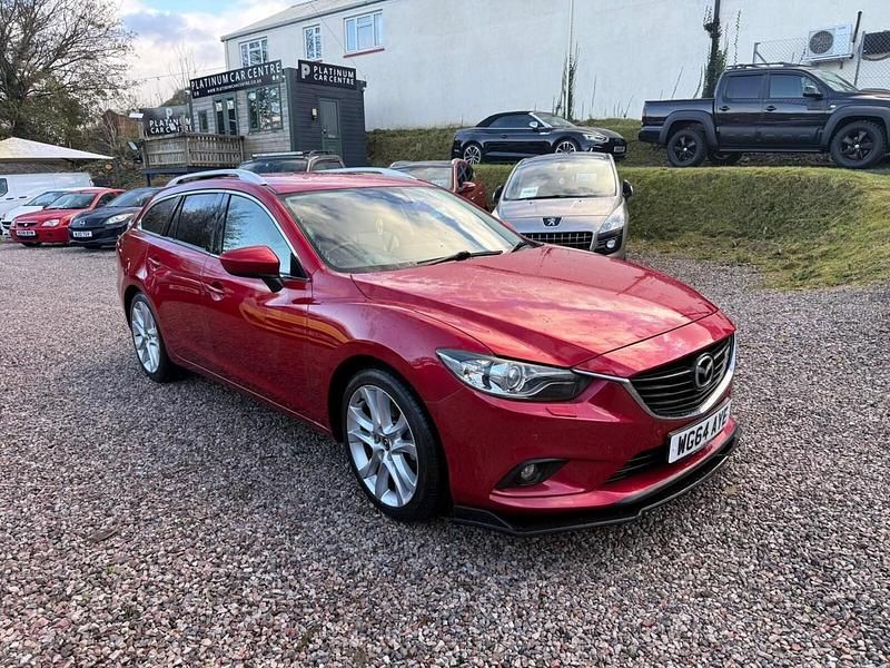 Red Used 2014 Mazda 6 Inclusive Estate | £5,995 (Expensive) - Image 1/4