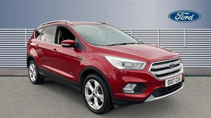 Red Used 2017 Ford Kuga Titanium SUV | £10,455 (Fair price) - Image 1/4