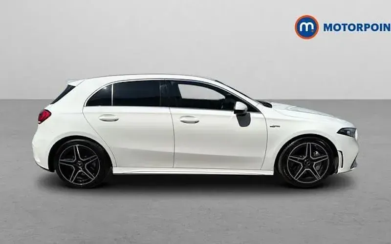 Used Mercedes A35 AMG AMG 306 HP (225 kW) 2019 White Hatchback