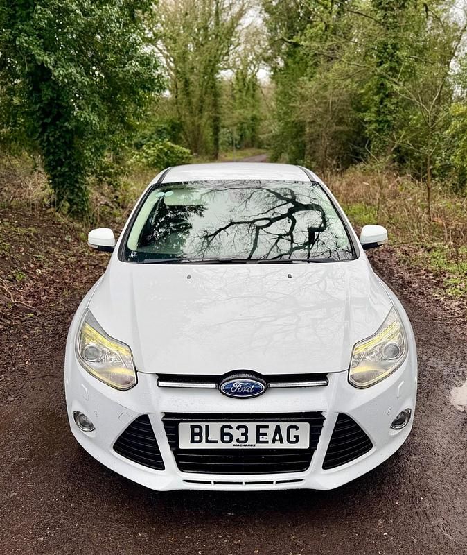 Used Ford Focus Titanium X 2013 White Hatchback
