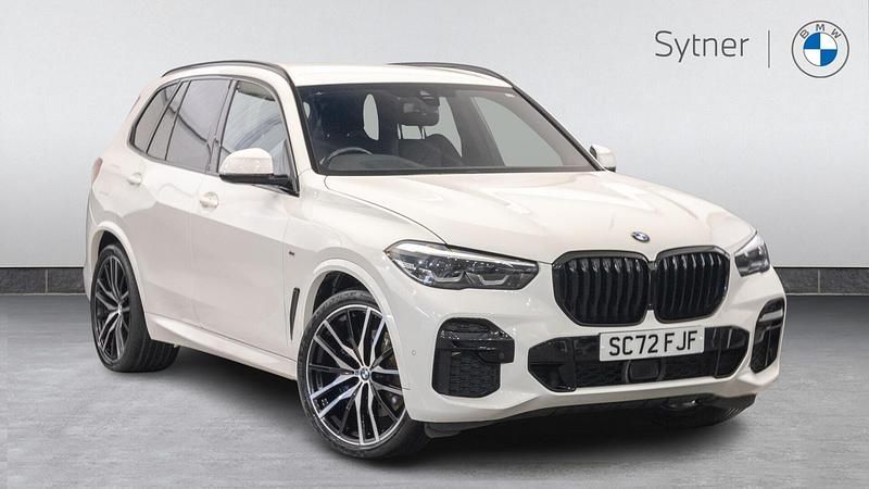 White Used 2022 BMW X5 M Sport SUV | £44,000 (Fair price) - Image 1/4