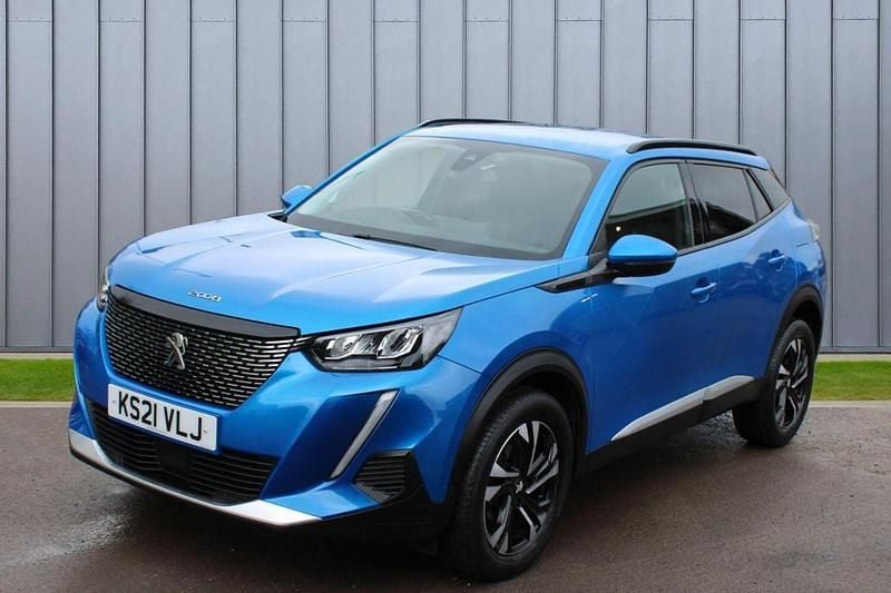 Used Peugeot 2008 Allure 100 HP (73 kW) 2021 Blue SUV