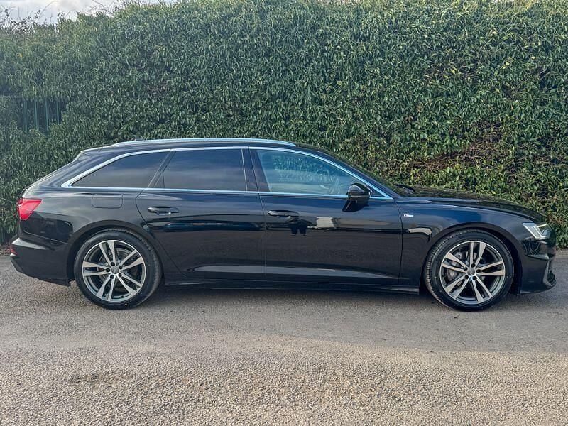 Used Audi A6 S-Line 204 HP (150 kW) 2019 Black Estate