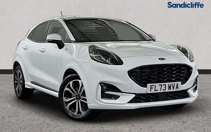 White Used 2023 Ford Puma Gen-E ST-Line Hatchback | £16,862 (Fair price) - Image 1/4