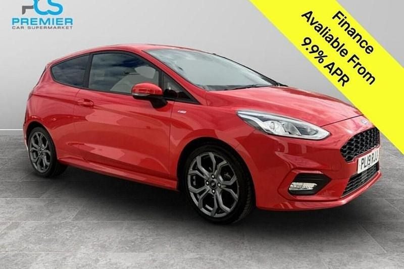 Red Used 2019 Ford Fiesta ST-Line X Hatchback | £11,495 (Good price) - Image 1/1
